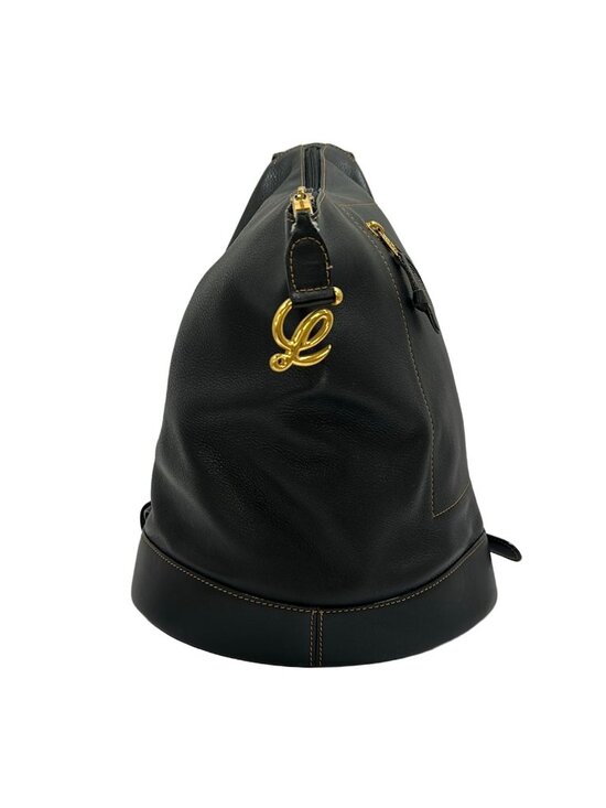 Loewe Backpack Black Leather main image 7